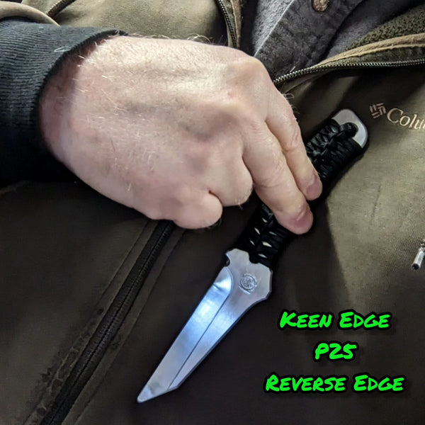 Keen Edge P25 Reverse Cut TSD Training Knife