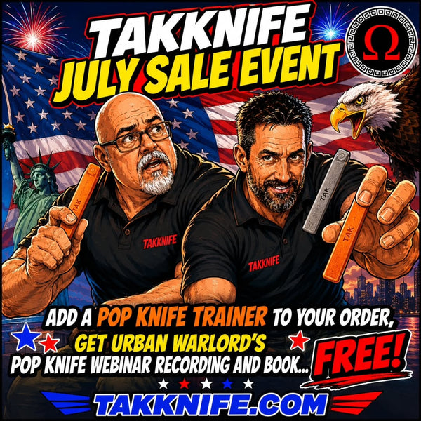 Compressor Pop Knife + FREE SEMINAR & E BOOK