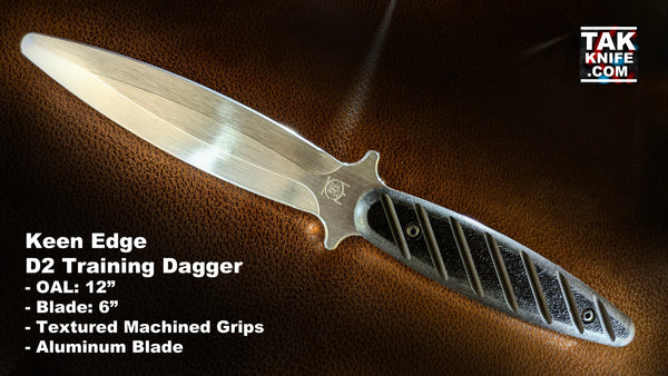 Keen Edge D2 Training Dagger