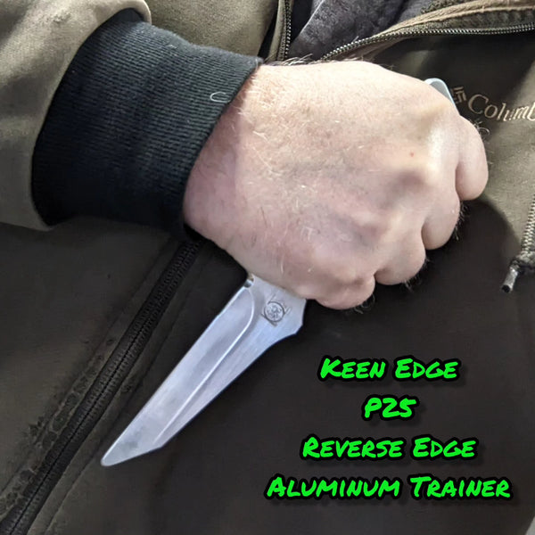 Keen Edge P25 Reverse Cut TSD Training Knife