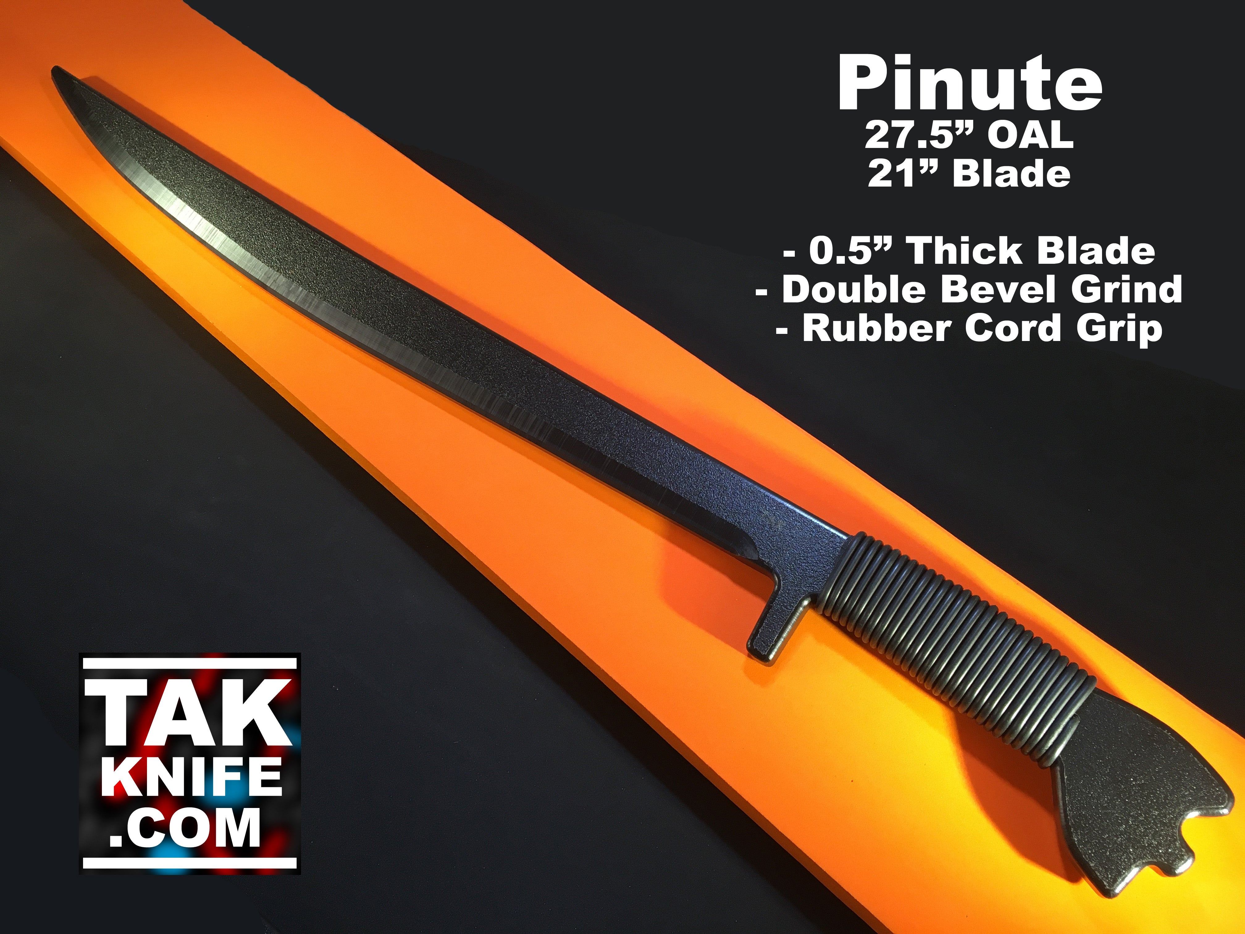 Pinute Sword Classic Bolo FMA Training Blade - TAK, Inc.