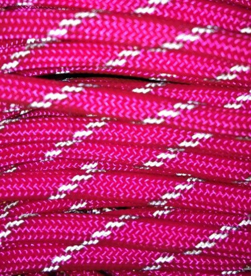 550 Reflective Neon Pink Paracord - TAK, Inc.