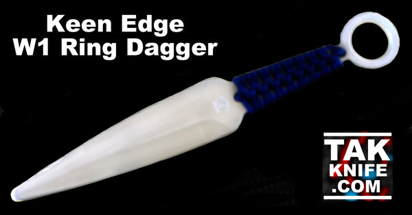 Keen Edge W1 Kunai Ring Dagger
